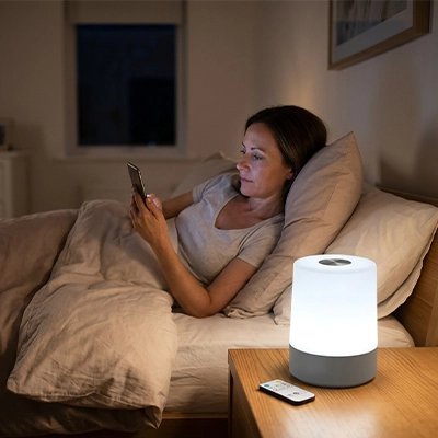 Lampe de chevet tactile
