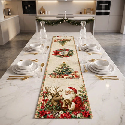 Chemin de table de noel