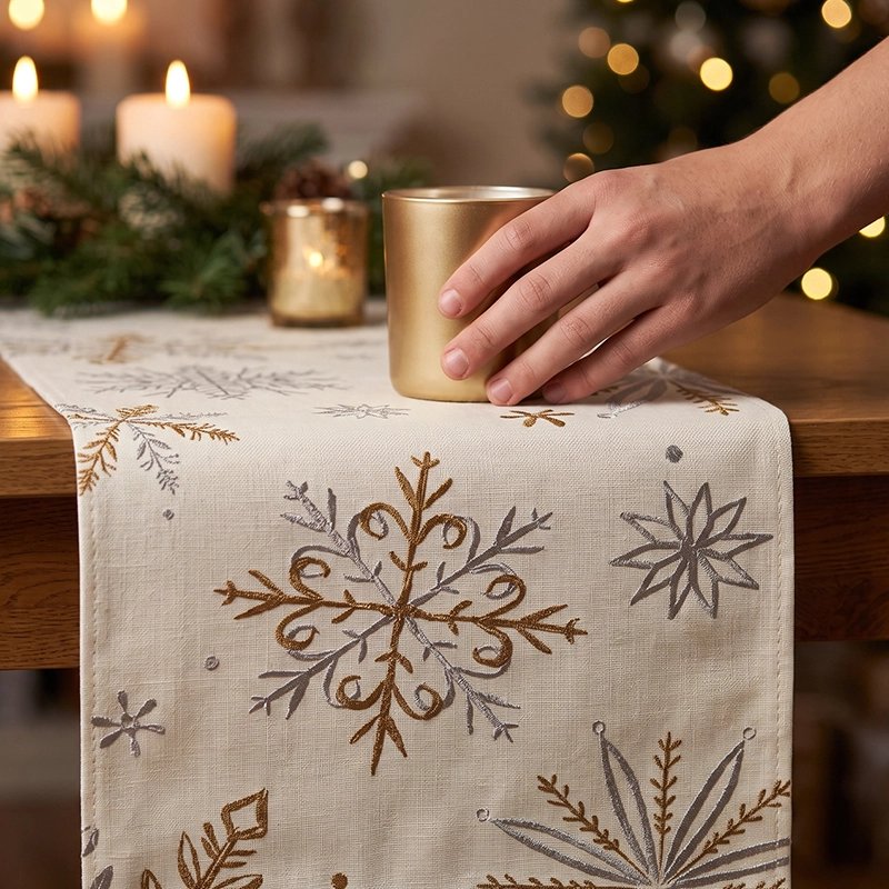 Chemin de table noel