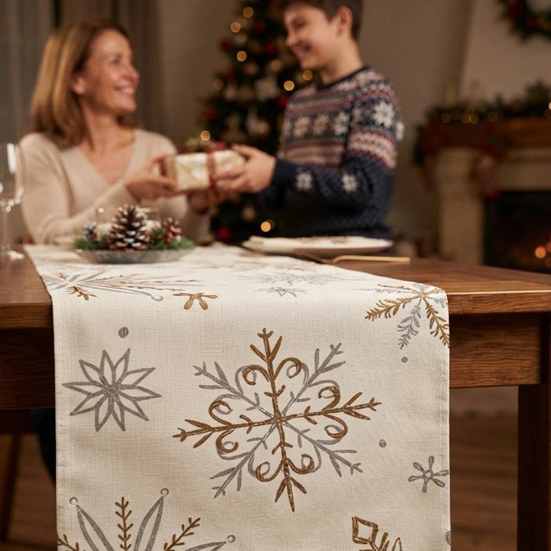 Chemin de table noel