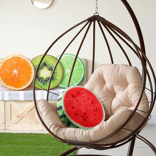 Coussin rond
