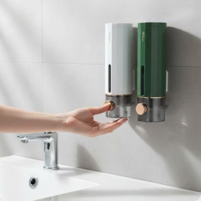 Distributeur savon mural 