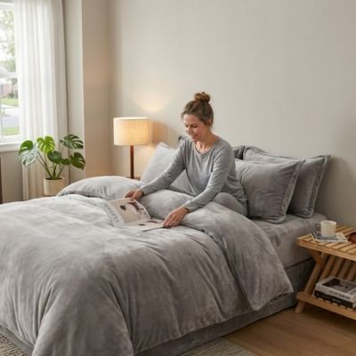 Housse de couette flanelle 