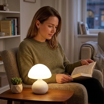 Lampe champignon
