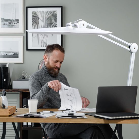 Lampe de bureau LED
