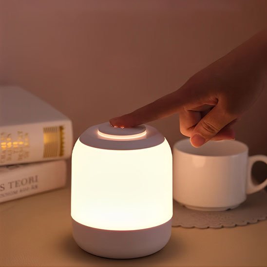 Lampe de chevet tactile
