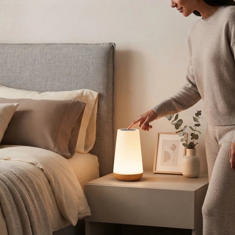Lampe de chevet tactile
