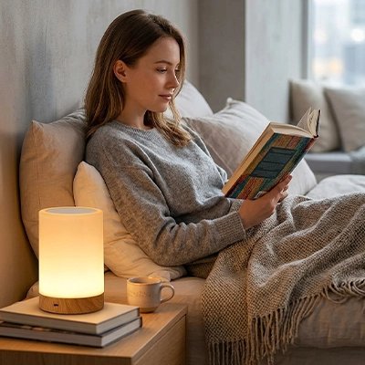 Lampe de chevet tactile