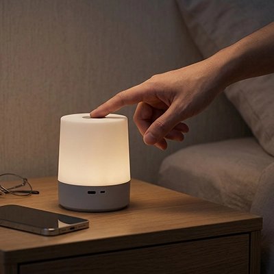 Lampe de chevet tactile
