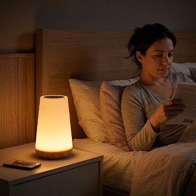Lampe de chevet tactile