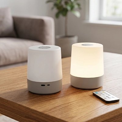 Lampe de chevet tactile