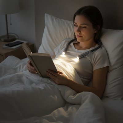 Lampe de lecture au lit 