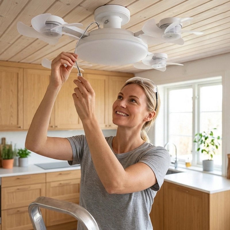 Plafonnier ventilateur