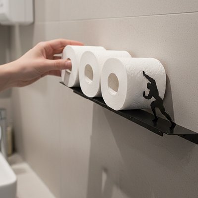 Porte papier toilette 