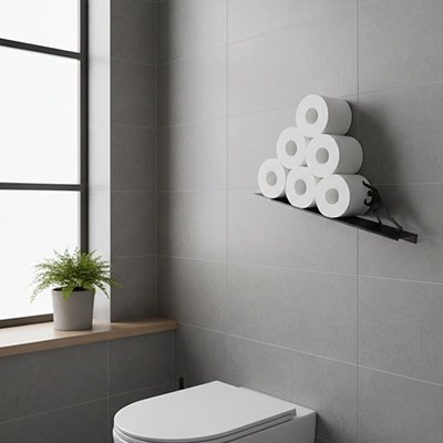 Porte papier toilette 