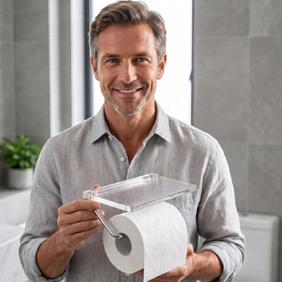 Porte papier toilette