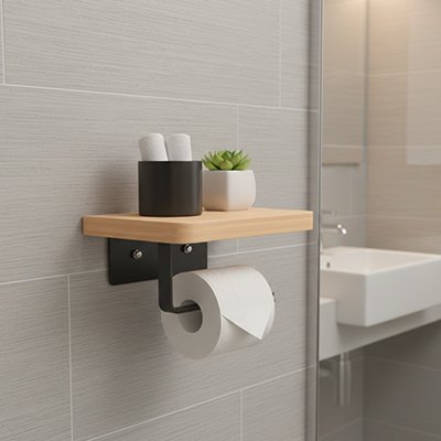 Porte papier toilette 