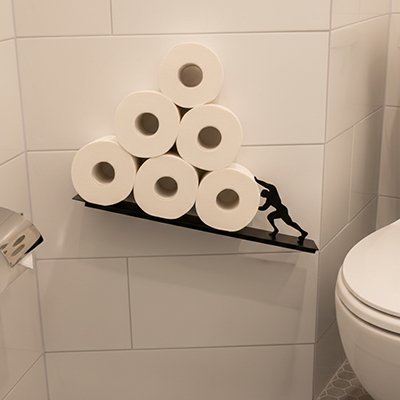 Porte papier toilette 