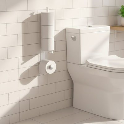 Porte papier toilette 