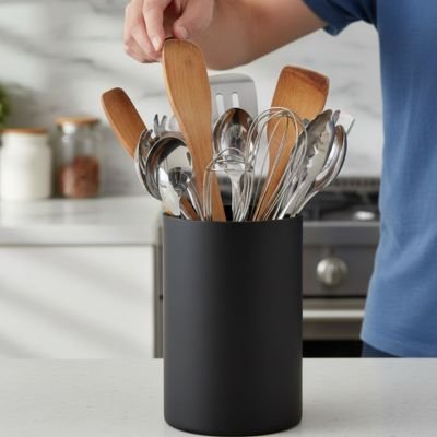 Pot ustensiles cuisine 