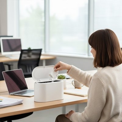 Poubelle de bureau 