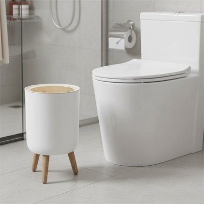 Poubelle salle de bain