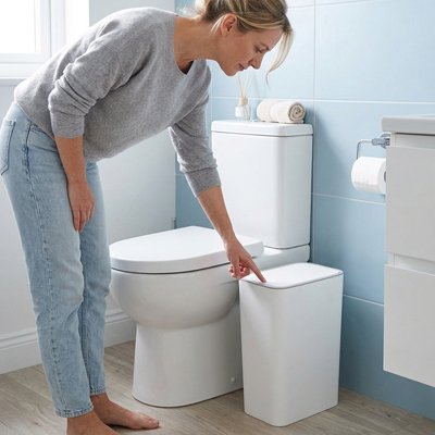 Poubelle salle de bain