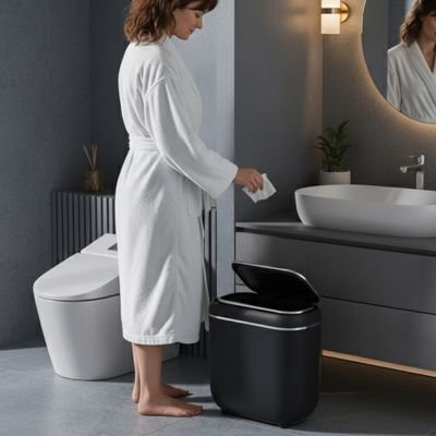 Poubelle salle de bain