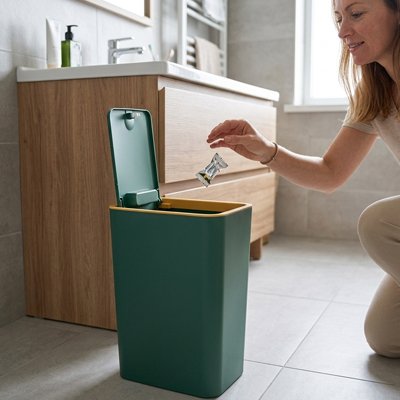 Poubelle salle de bain