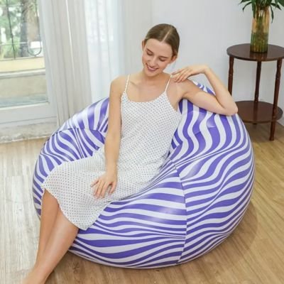 Pouf gonflable 
