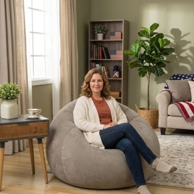 Pouf gonflable 
