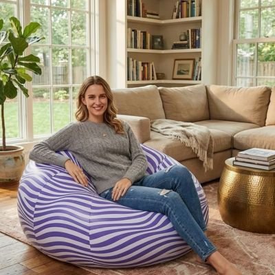 Pouf gonflable 