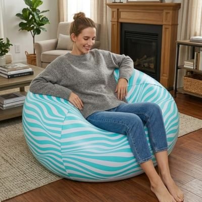 Pouf gonflable 