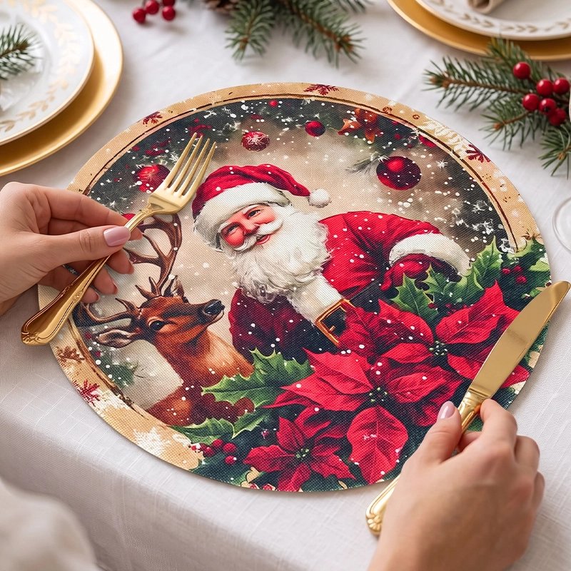Set de table rond