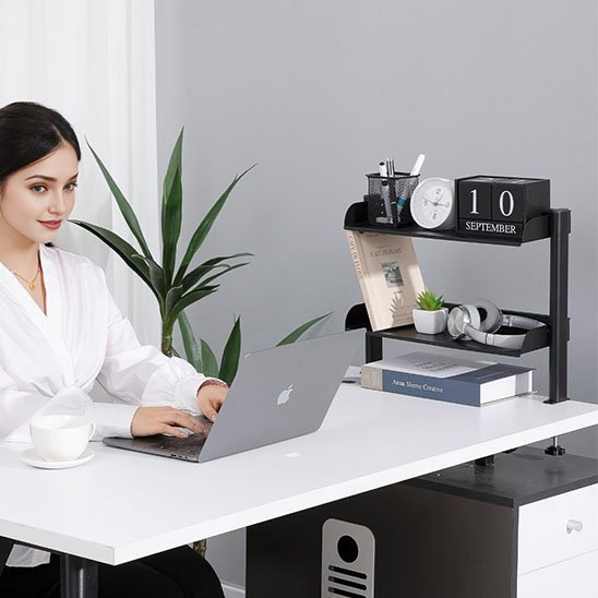étagère de bureau