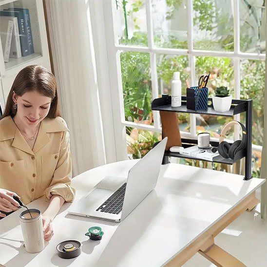 étagère de bureau