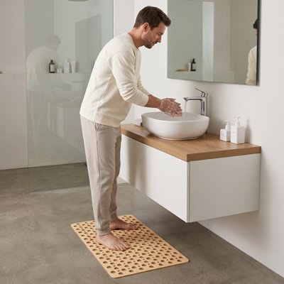 Tapis antidérapant salle de bain